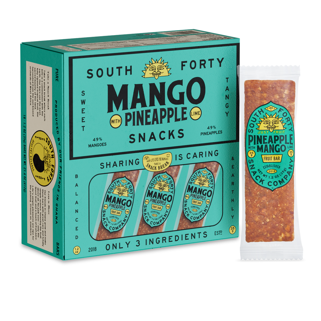 Mango Pineapple Lime Fruit Jerky 18-Pack