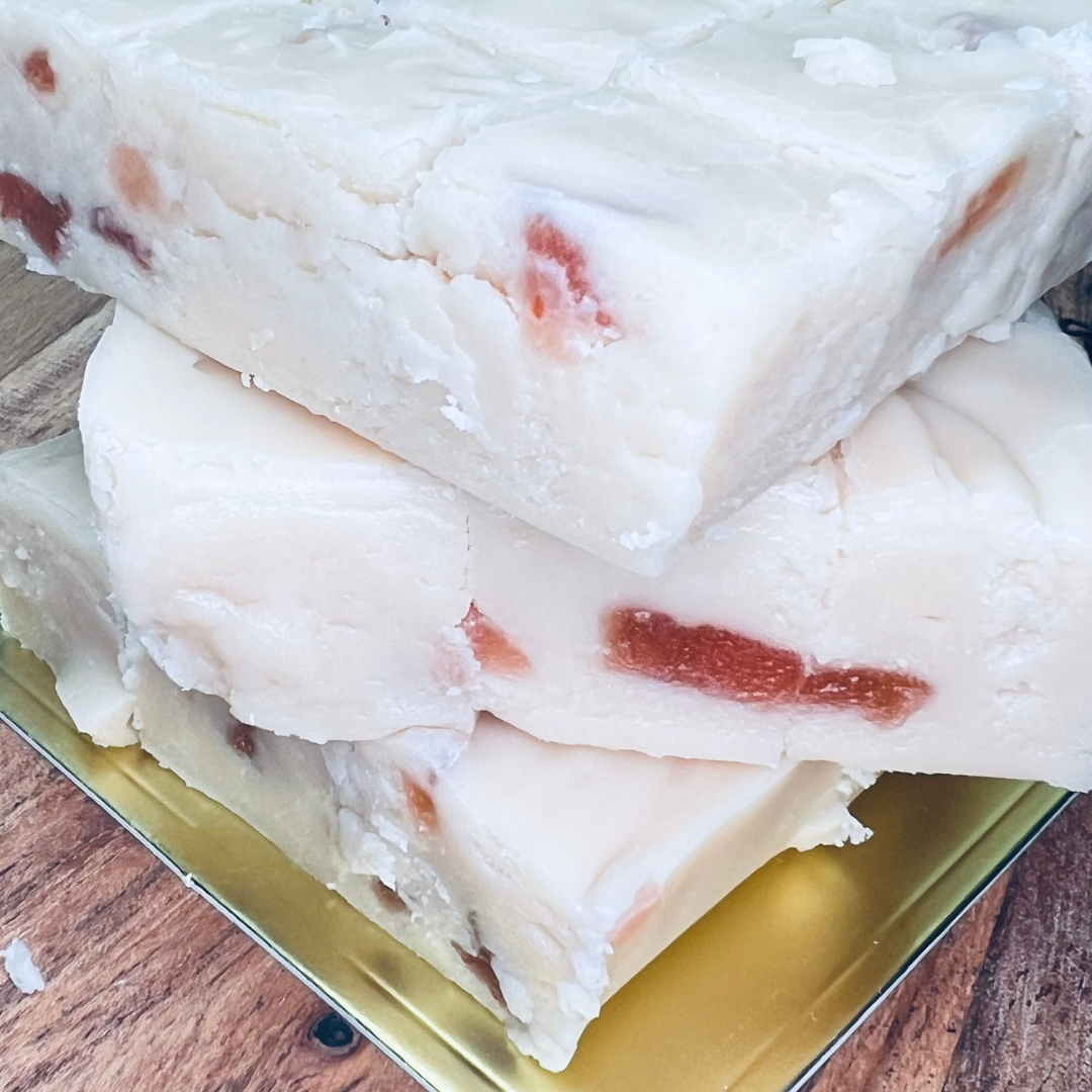 Handmade Strawberry Lemonade Fudge | Meem's Fudge Shoppe