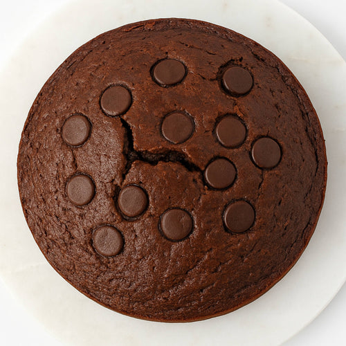 Andy Anand Sugar Free Keto Chocolate Truffle Cake - Gourmet Triple Chocolate Truffle Fresh Baked Cake 9" - Divine Delight Amazing Handmade Cake with Sugar Free (2 lbs)
