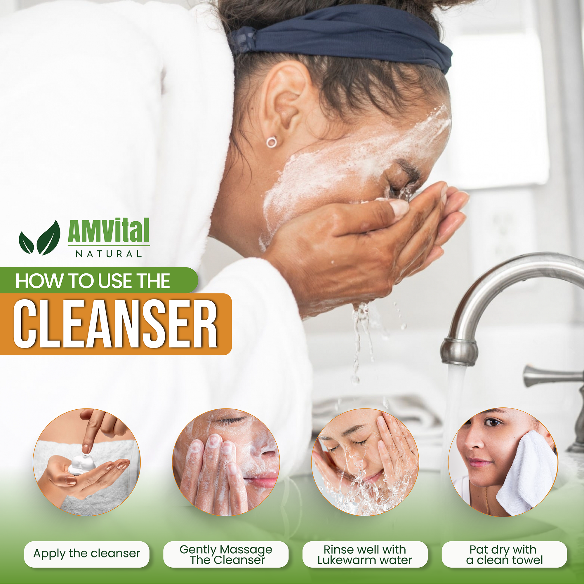 AMVital Turmeric Gel Cleanser