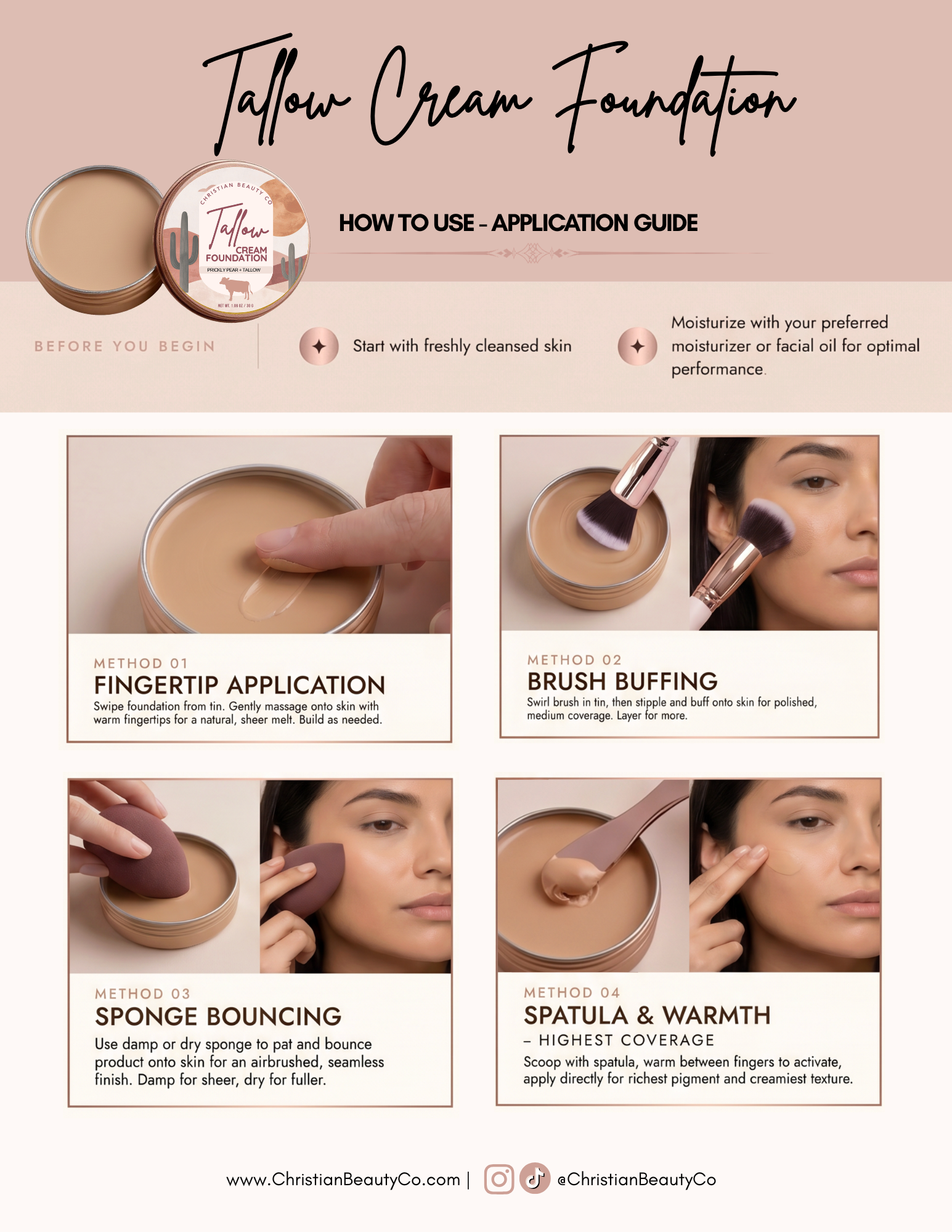 Tallow Cream Foundation