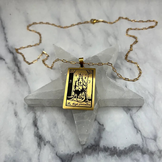 The High Priestess Necklace 14K Gold