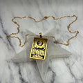 The Moon Necklace 14K Gold