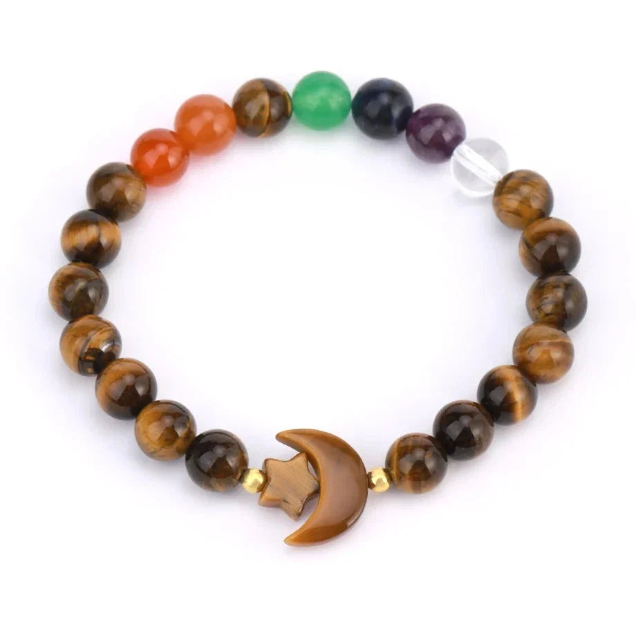 Moon Crystal Bead Bracelets