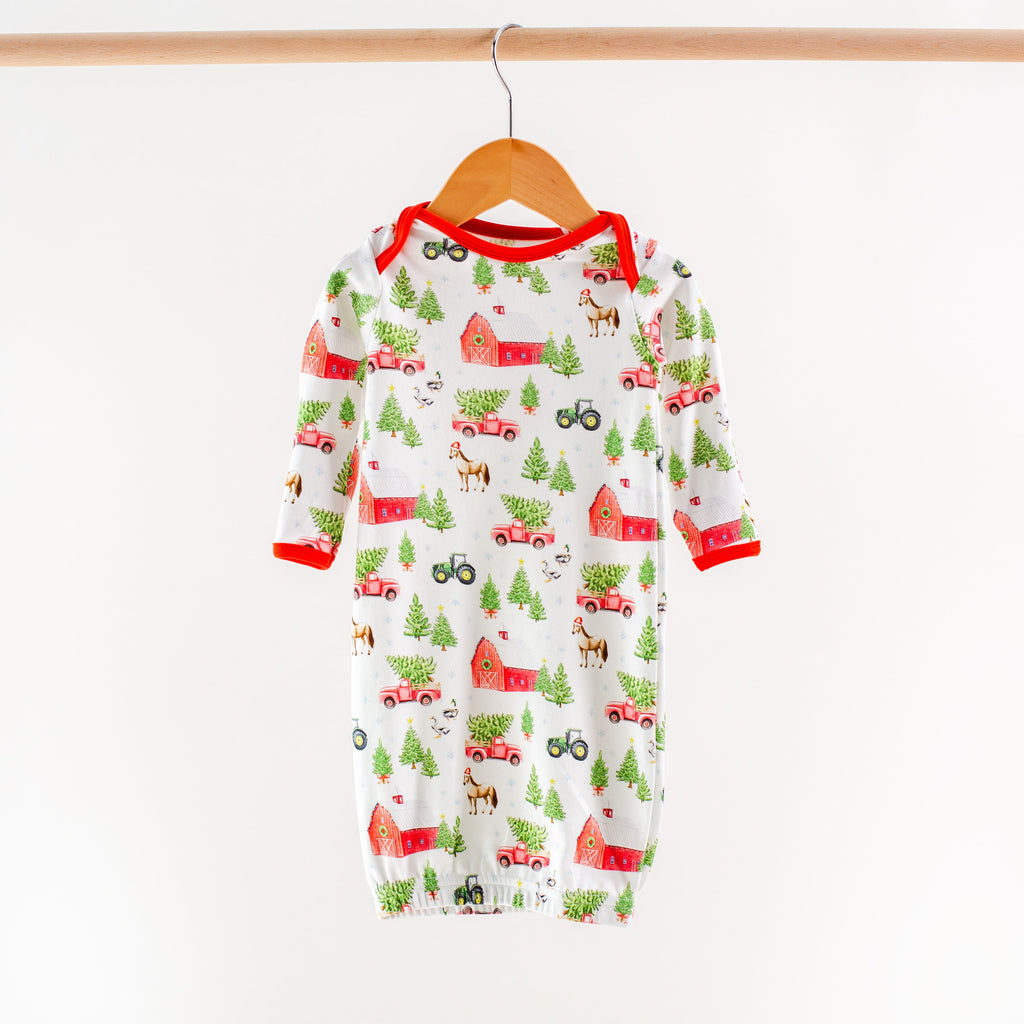 Christmas Tree Farm Organic Cotton Kids Pajamas