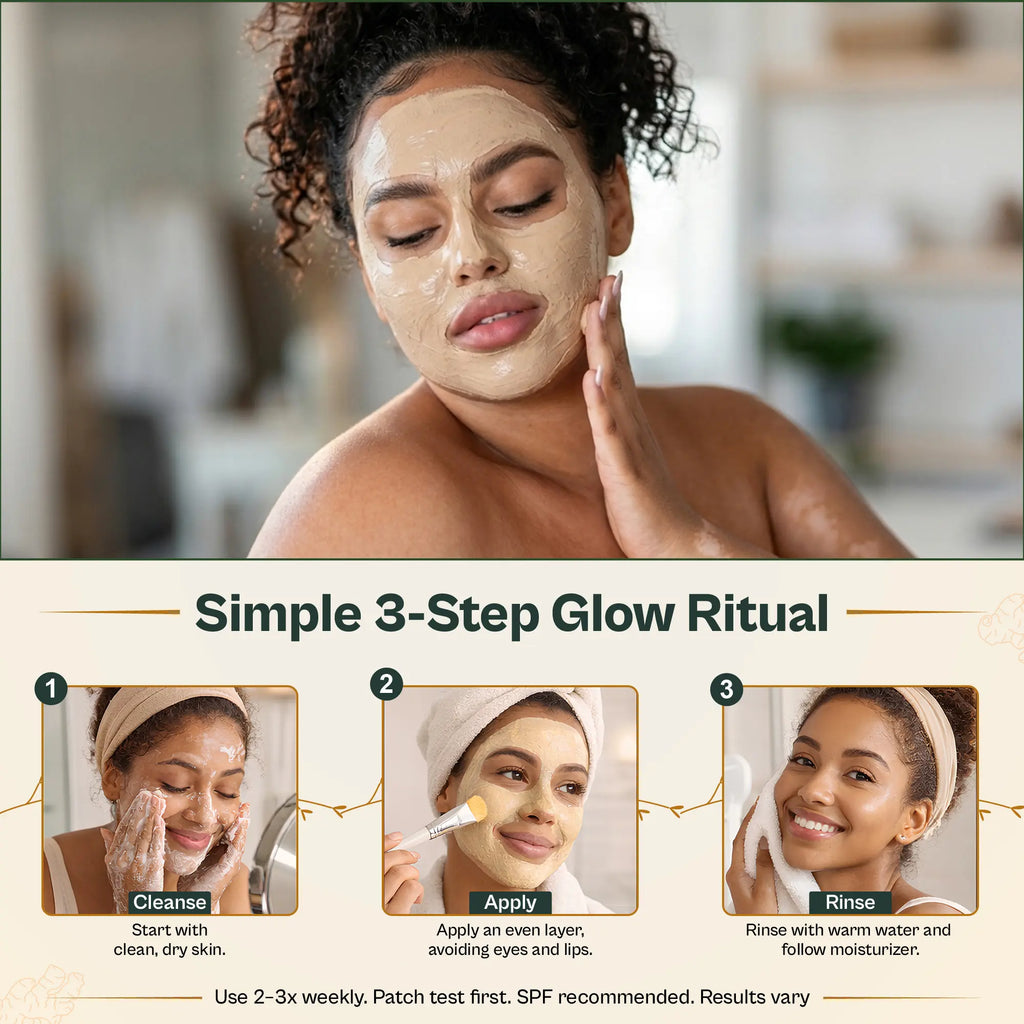 AMVital Turmeric Vitamin C Clay Mask