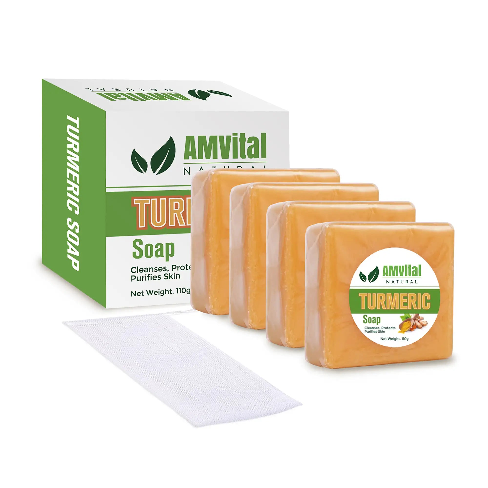 AMVital Turmeric Soap Bar for Face & Body