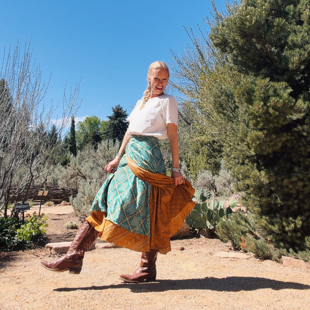 Made With Love: The Original Sari Wrap Skirt