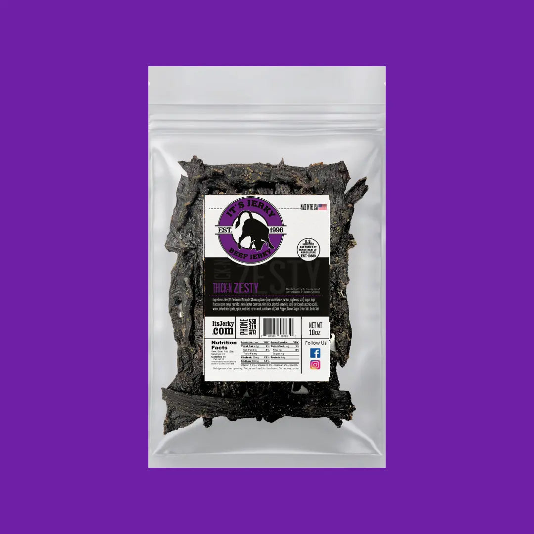 Thick-N-Zesty Beef Jerky 10oz