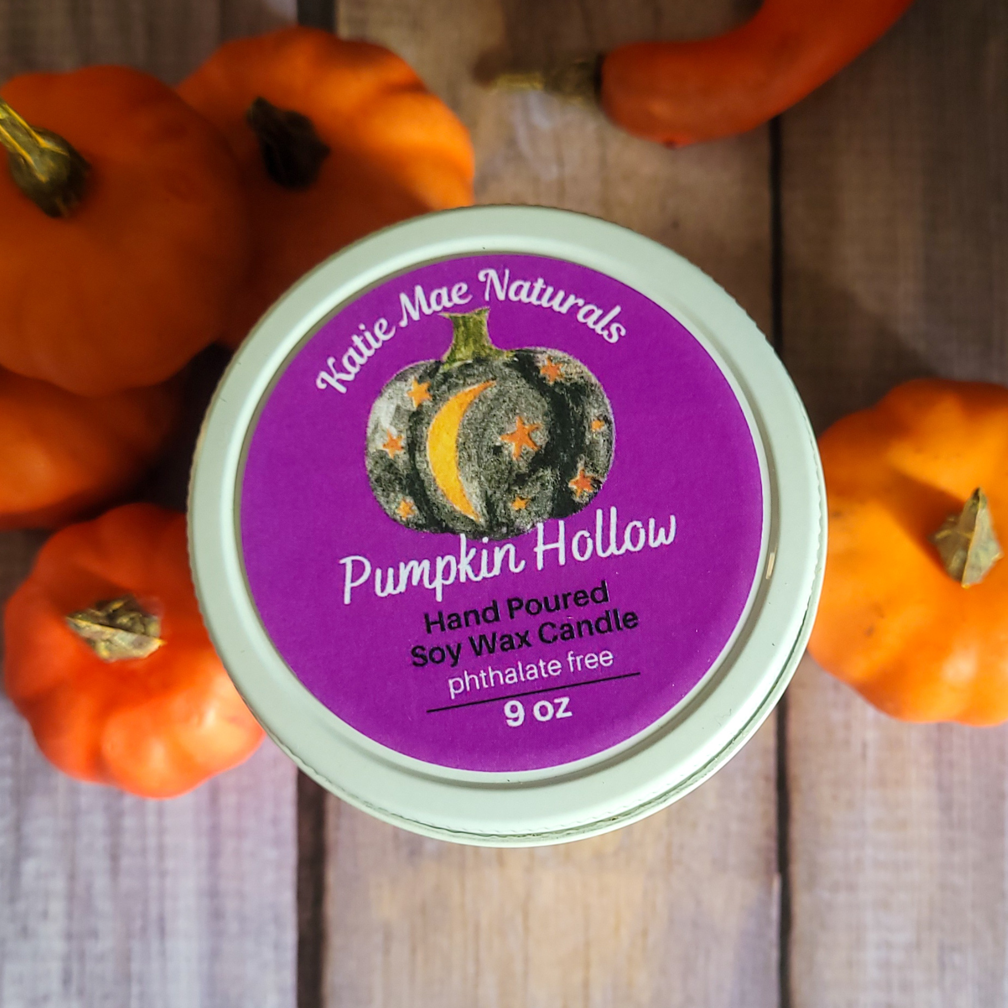 Samhain Ritual Candle – Pumpkin Spice Soy Candle for Protection, Reflection & Autumn Rituals