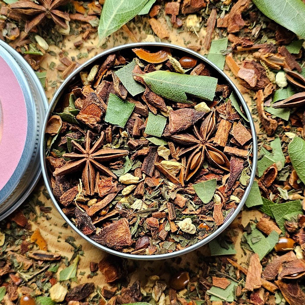 Manifest Herbal Incense – Cinnamon Bay Leaf Ritual Blend for Abundance, Intention & Positive Energy