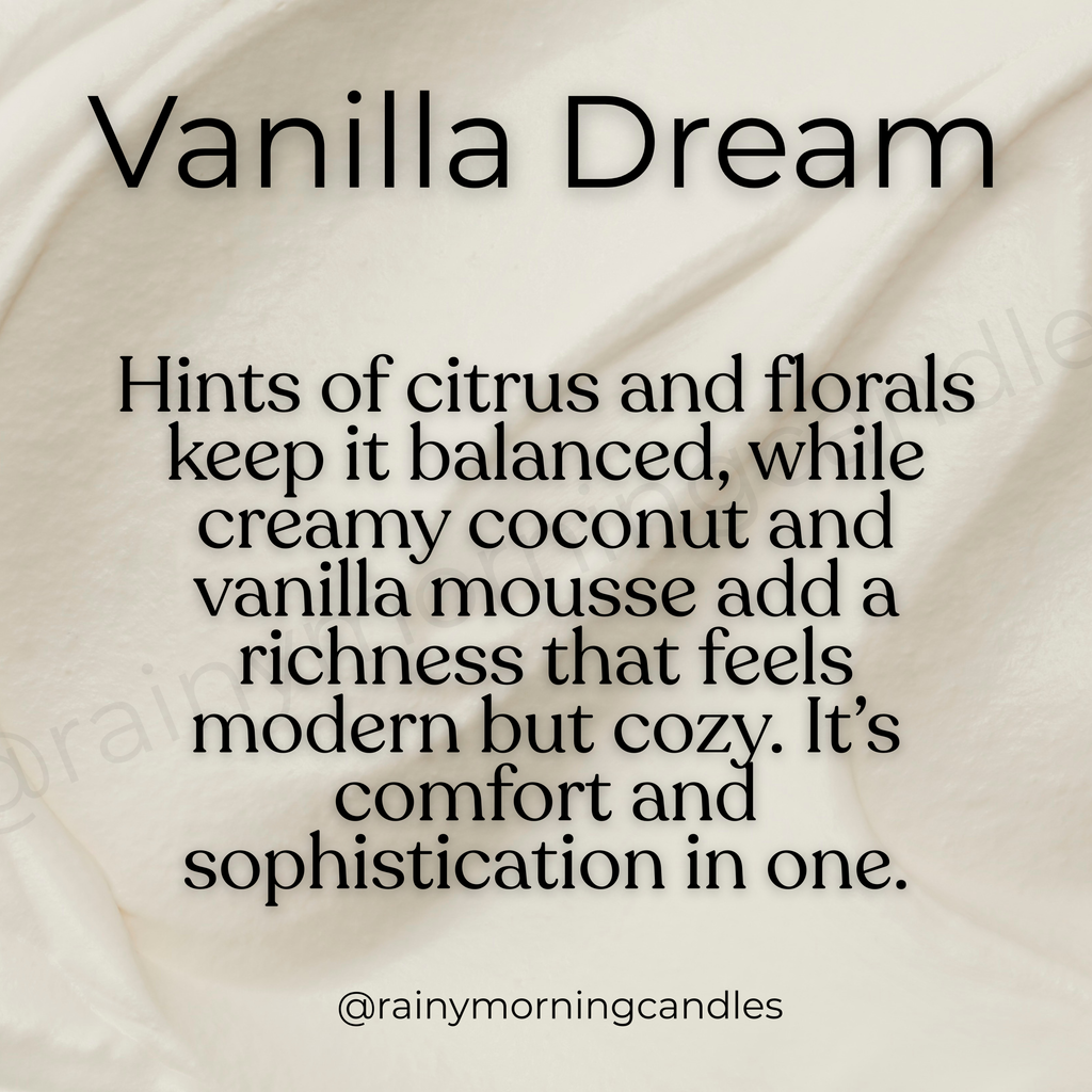 Vanilla Dream | Heavy Cream Inspired Wax Melts