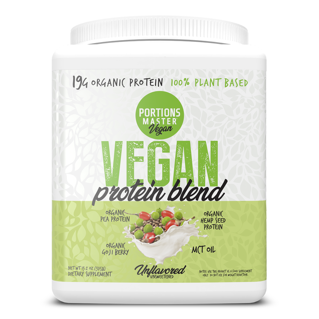 Portions Master Vegan Protein Blend Unflavored