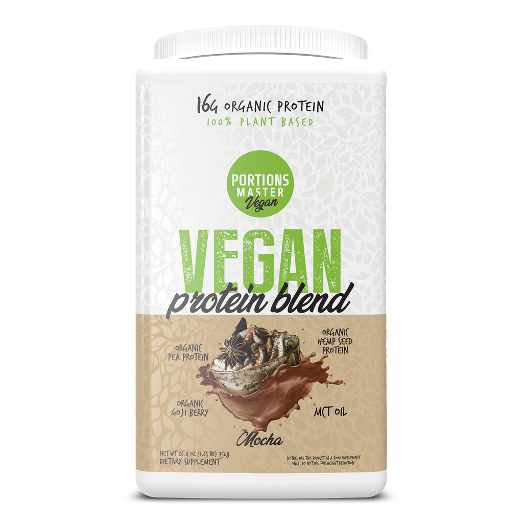 Portions Master Vegan Protein Blend Mocha