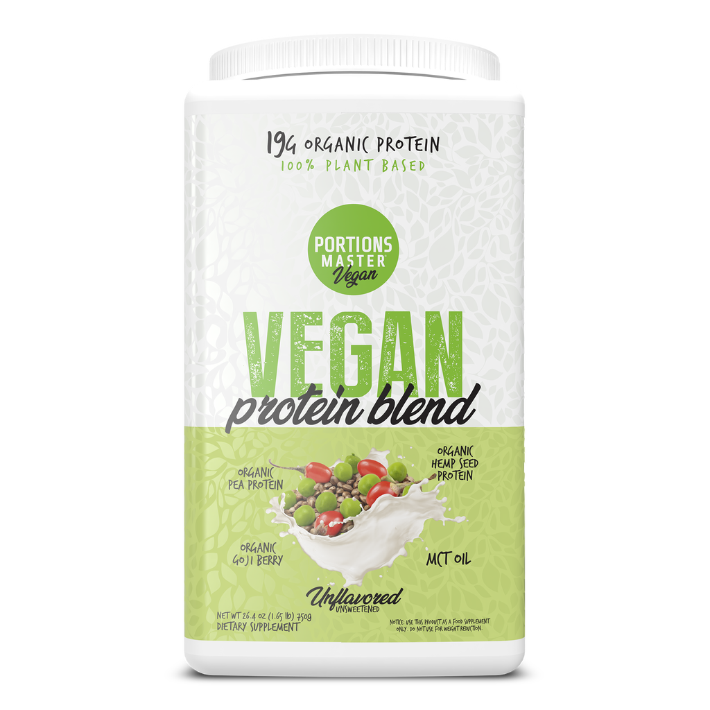 Portions Master Vegan Protein Blend Unflavored