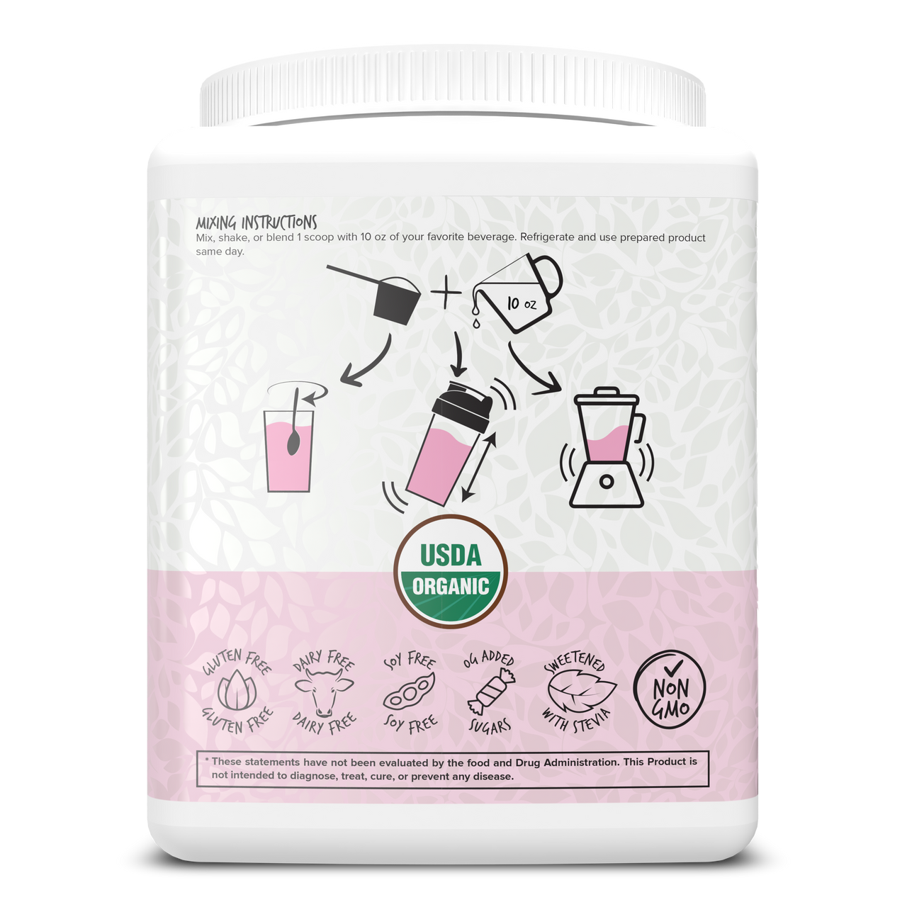 Portions Master Vegan Protein Blend Berry