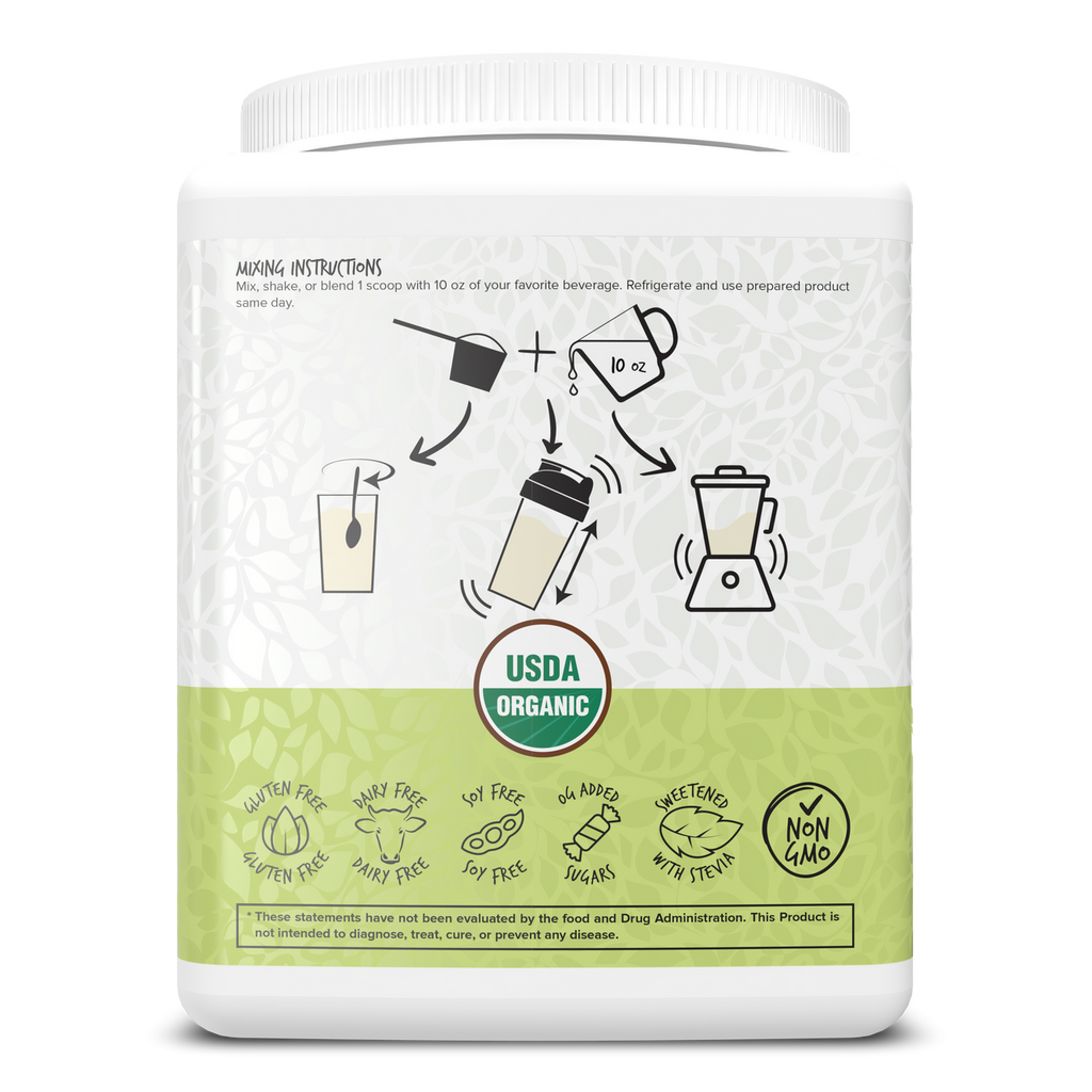 Portions Master Vegan Protein Blend Unflavored