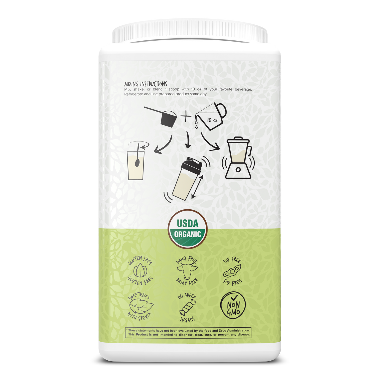 Portions Master Vegan Protein Blend Unflavored