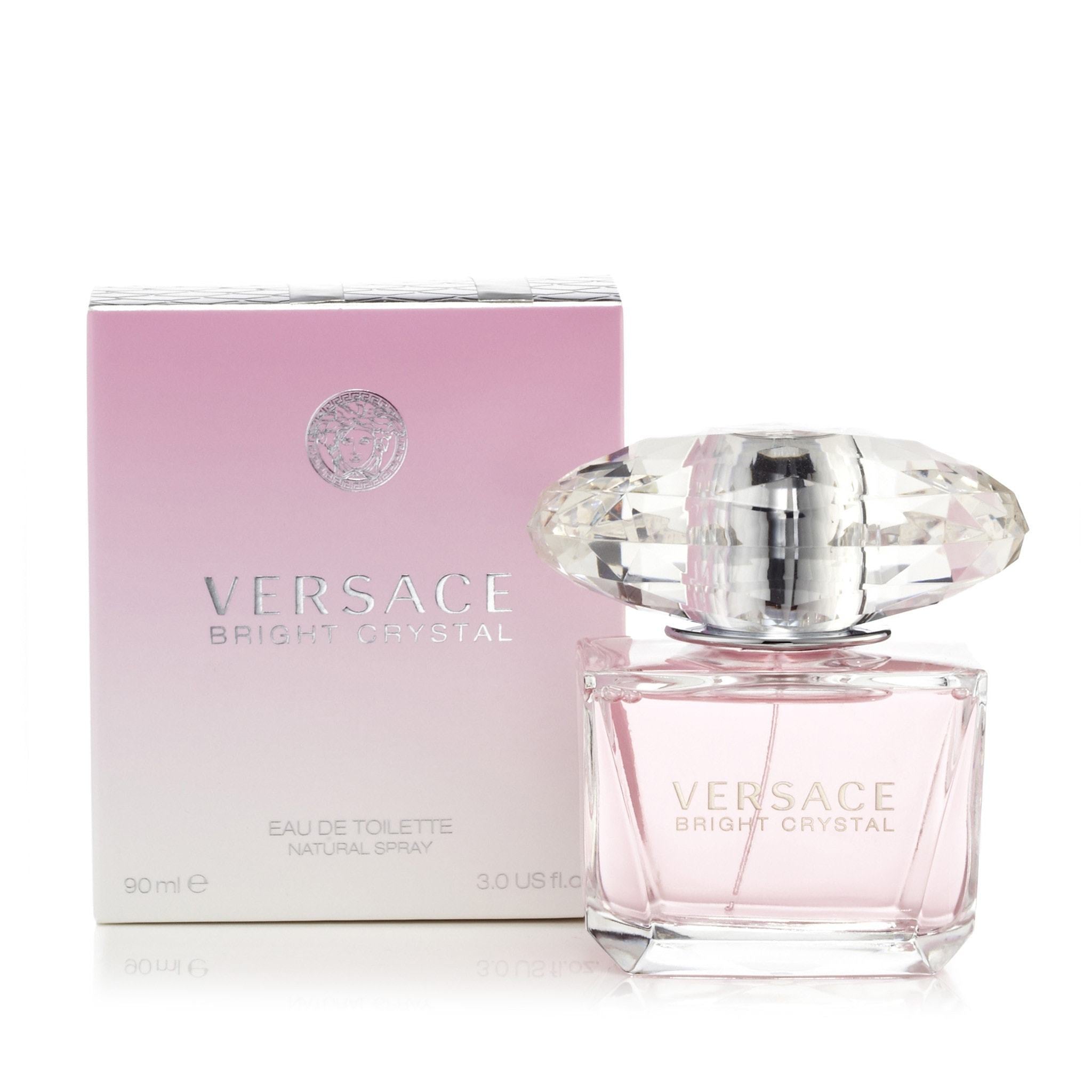 Versace Bright Crystal Eau de Toilette for Women 3.0 oz. 90 mL