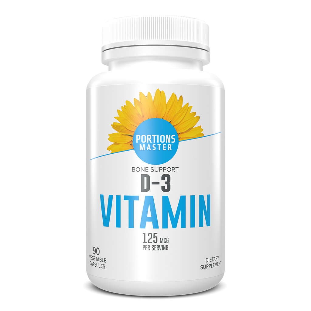 Portions Master Vitamin D-3 (90 Count)