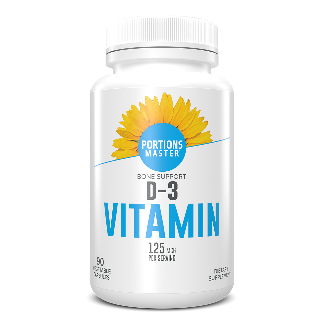 Portions Master Vitamin D-3 (90 Count)