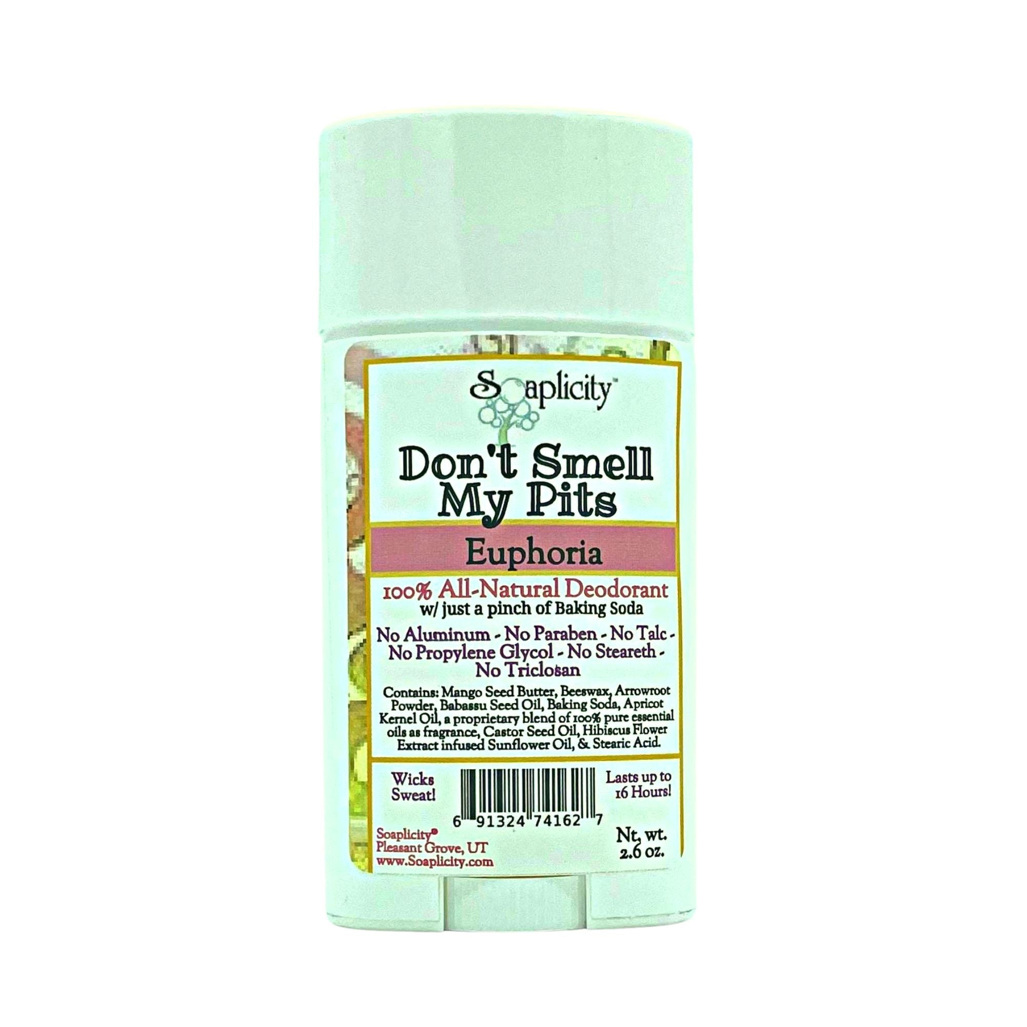 Don't Smell My Pits Natural Deodorant - Euphoria