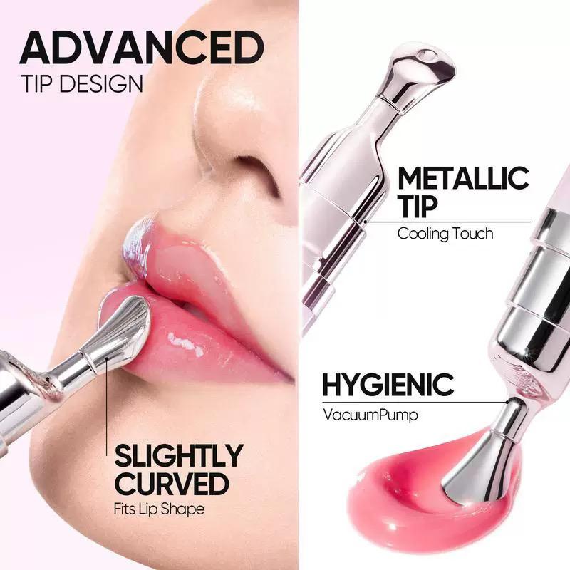 Glow Pop Gluten-Free Lip Stain – Nut-Free, Vegan All-Day Color-Changing Lip Tint