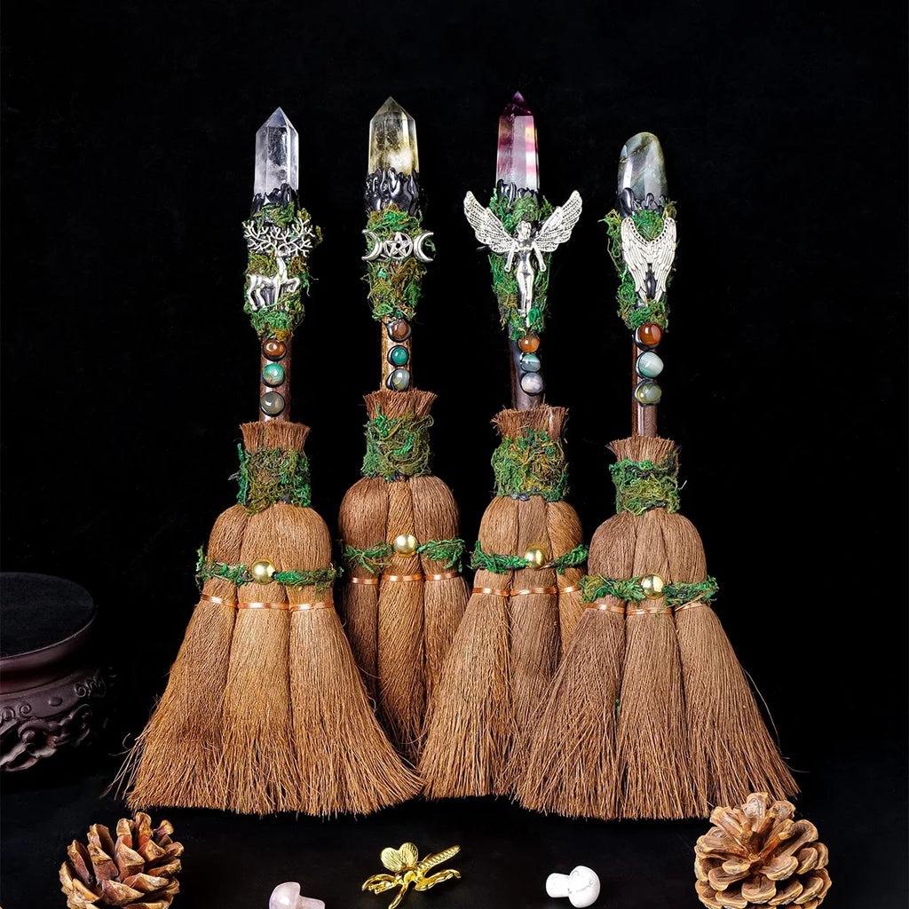 Crystal Charm Broom
