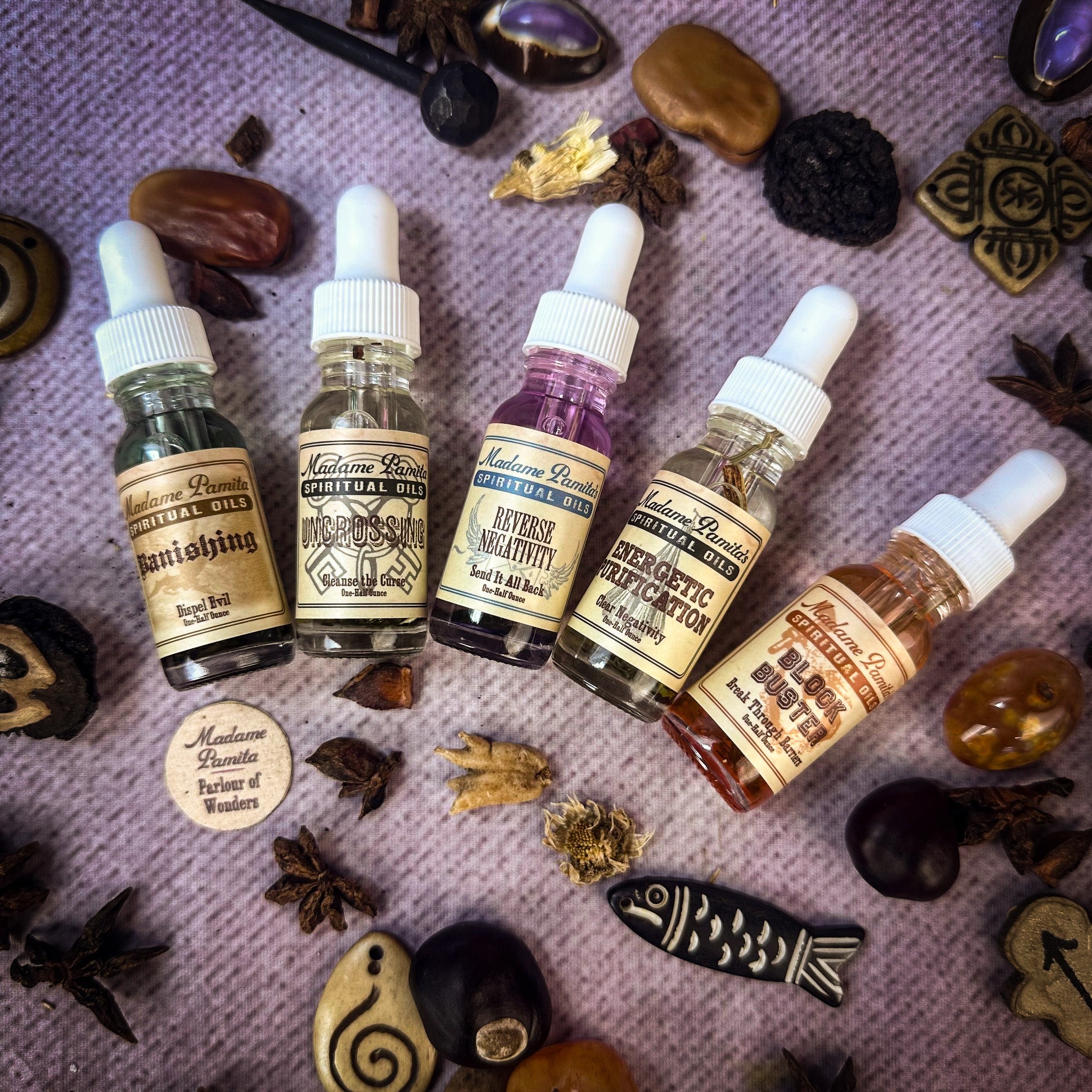 Spiritual Oil Variety Pack: Cleansing Magic