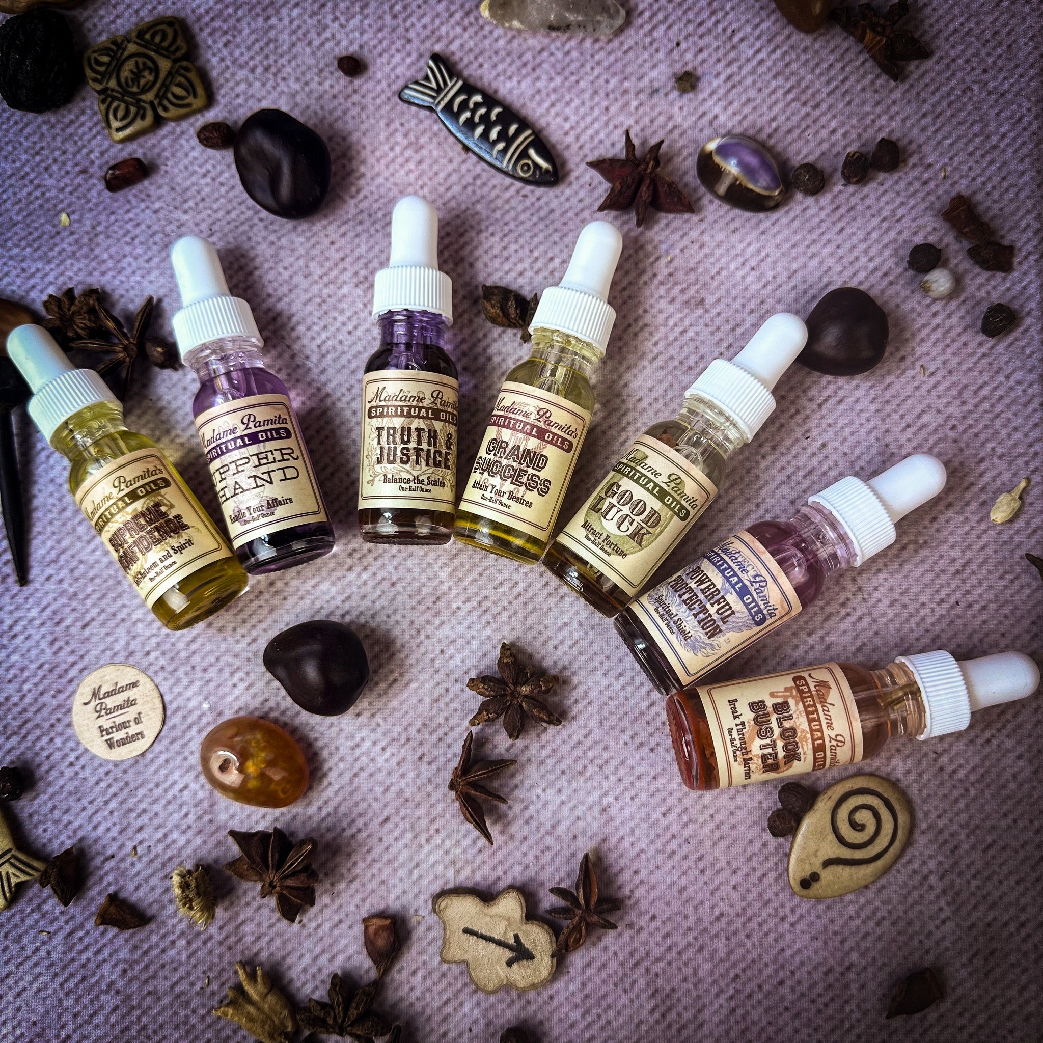 Spiritual Oil Variety Pack: Court Case Magic