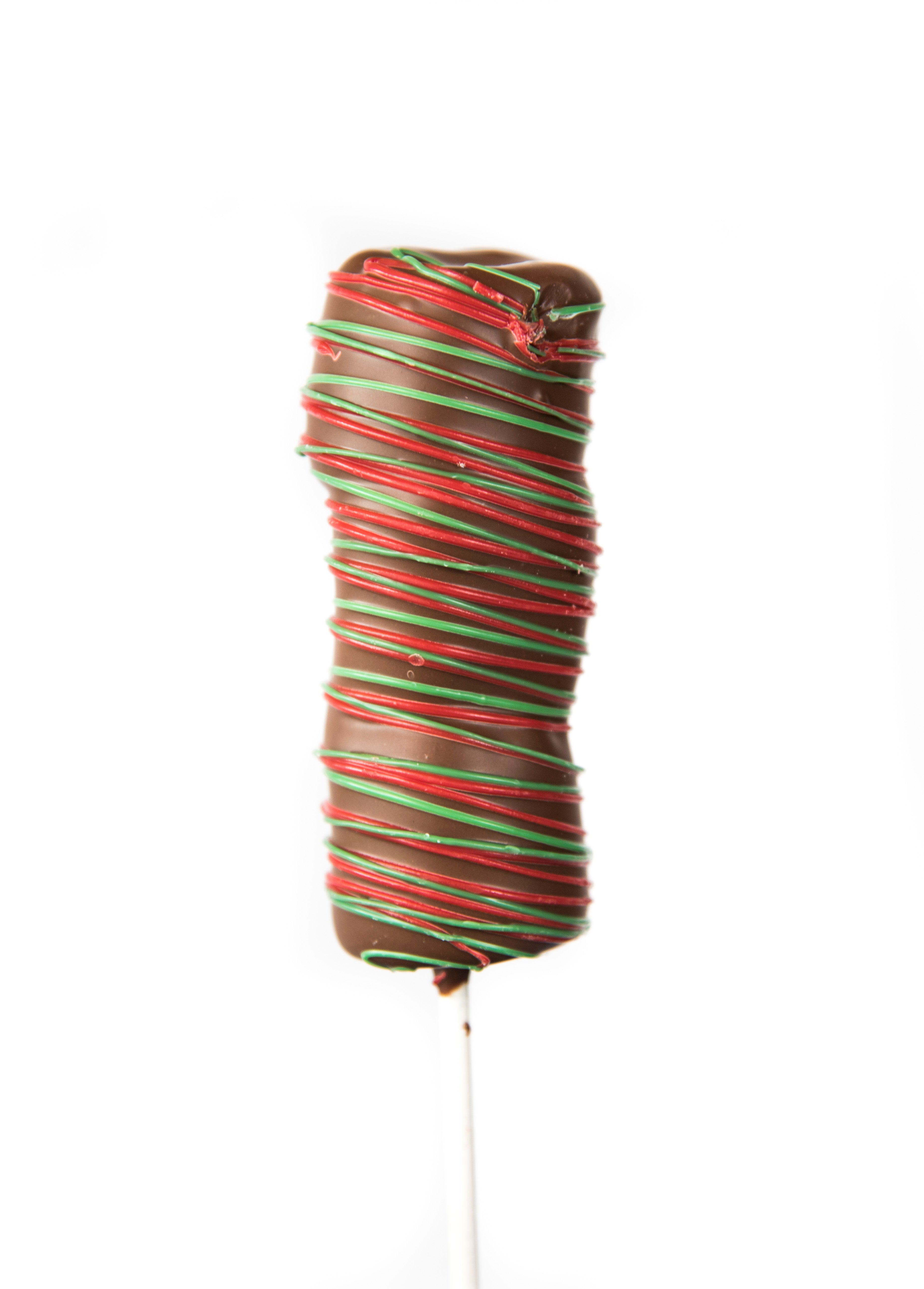 Holiday Drizzle Marshmallow Pop