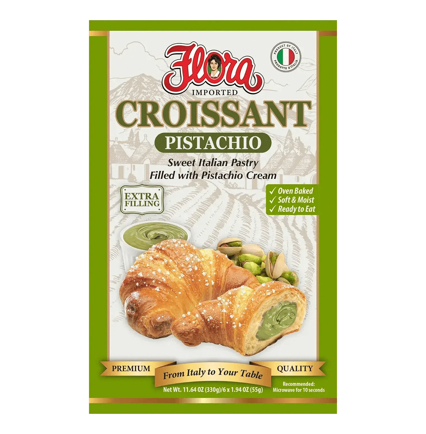 Croissants - Pistachio - 11.64 oz