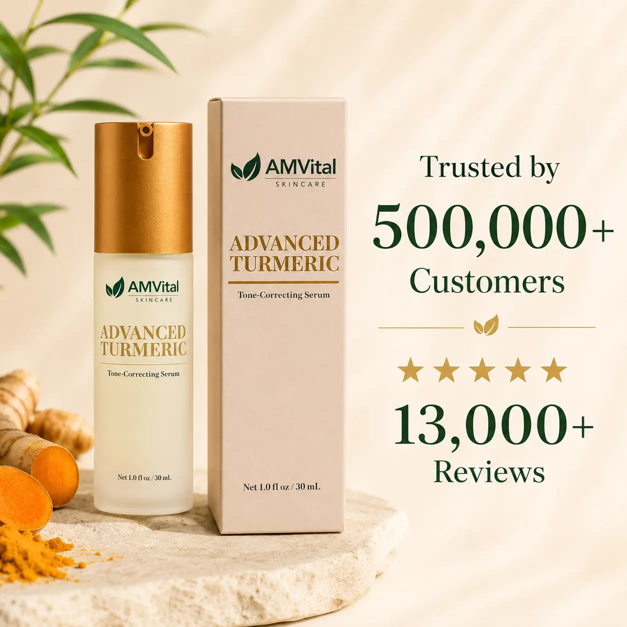 AMVital Advanced Turmeric Tone-Correcting Serum