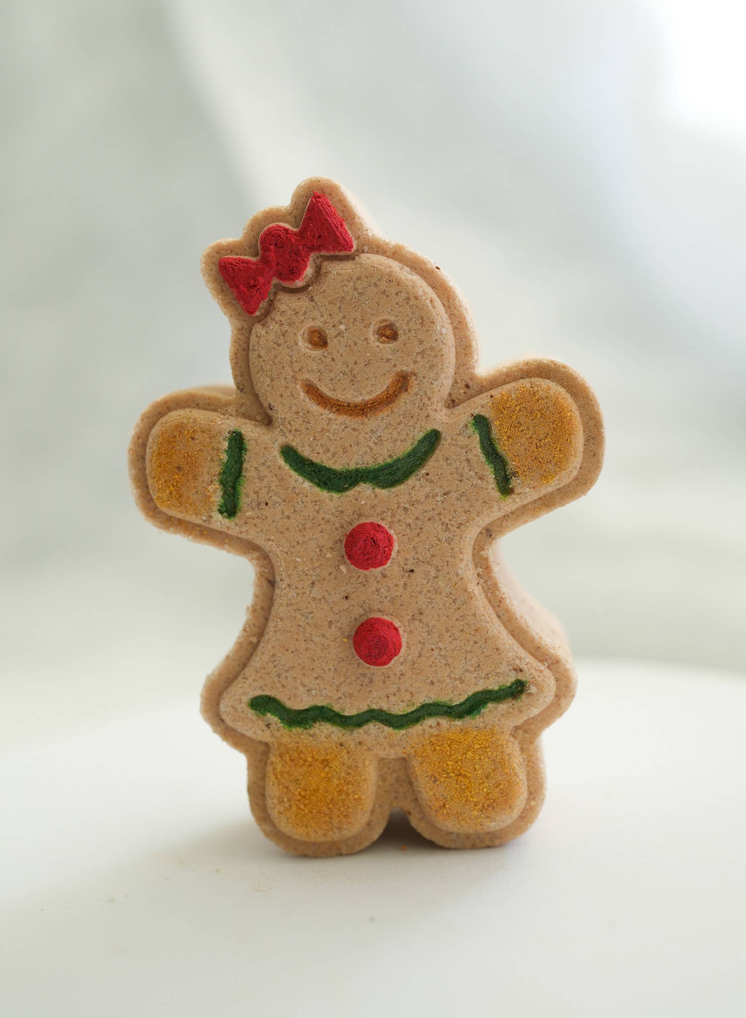 Gingerbread Winter Handpainted Bathbomb Stocking Stuffer