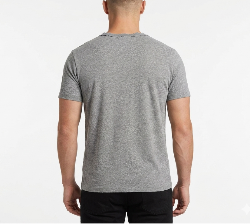 McQueen Tri-blend crew (Heather Gray)