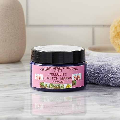 CELLULITE & Stretch Marks ointment with Shea butter,  Tea tree, neem, aloe vera, Gotu kola,