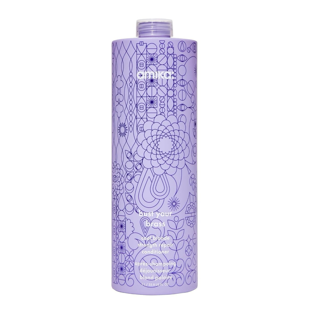 Amika Bust Your Brass Cool Blonde Strength Repair Conditioner