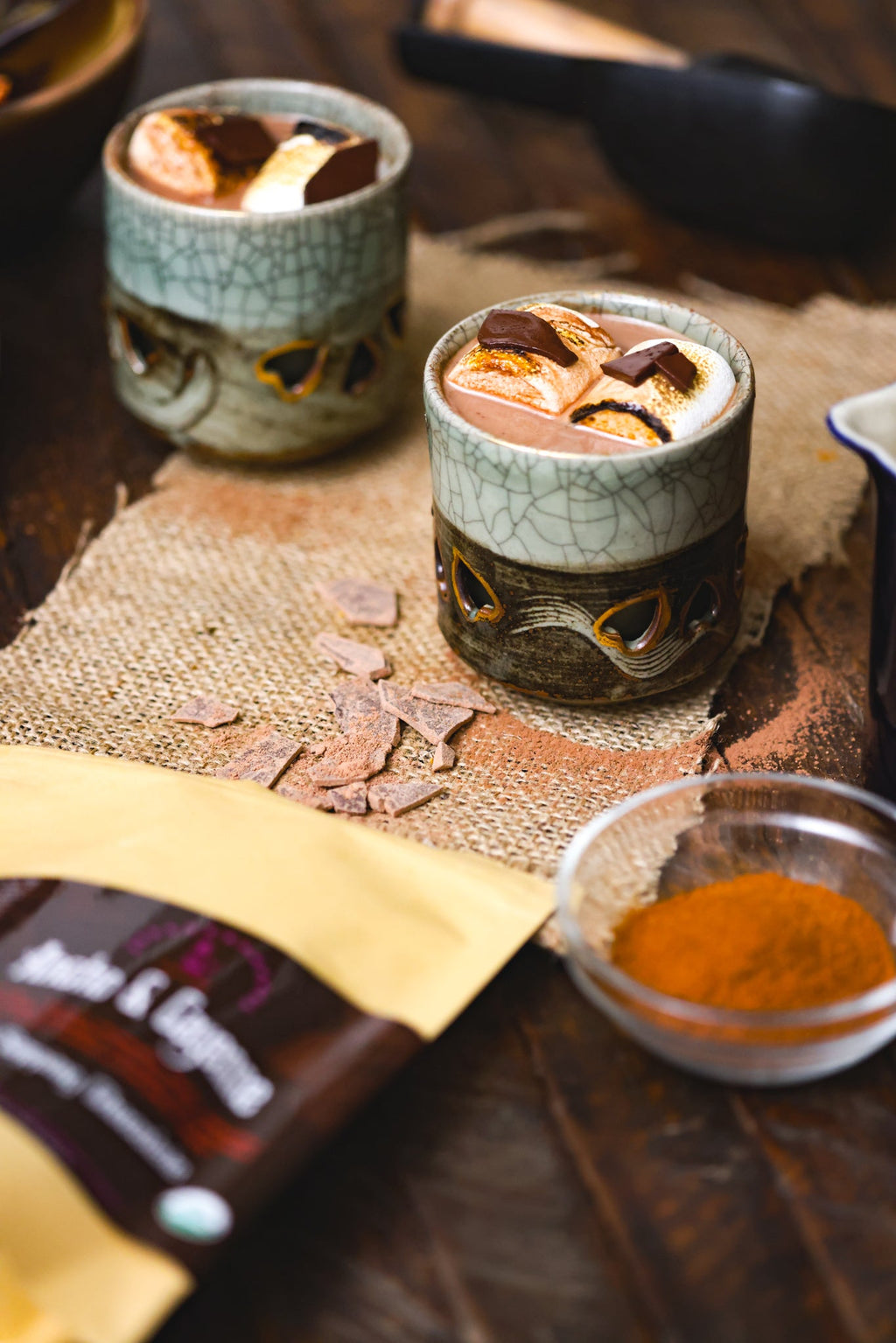 Ancho & Cayenne Sipping Chocolate