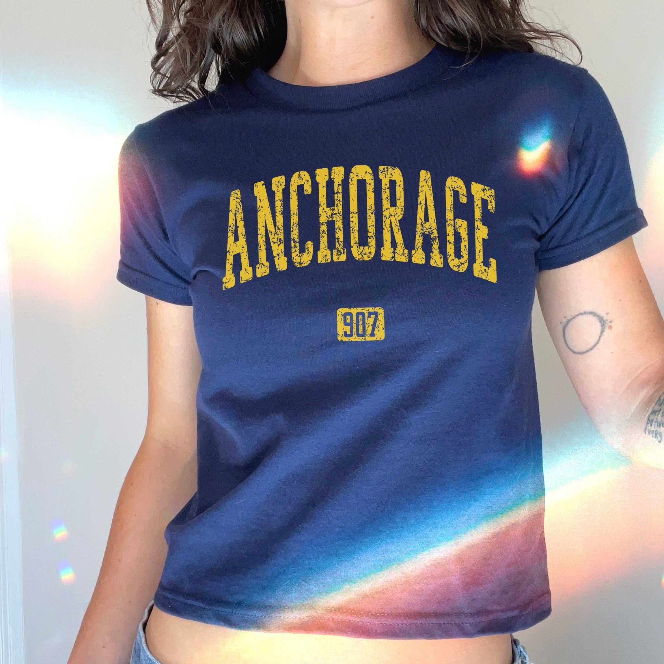 Anchorage 907 Women's Baby Tee