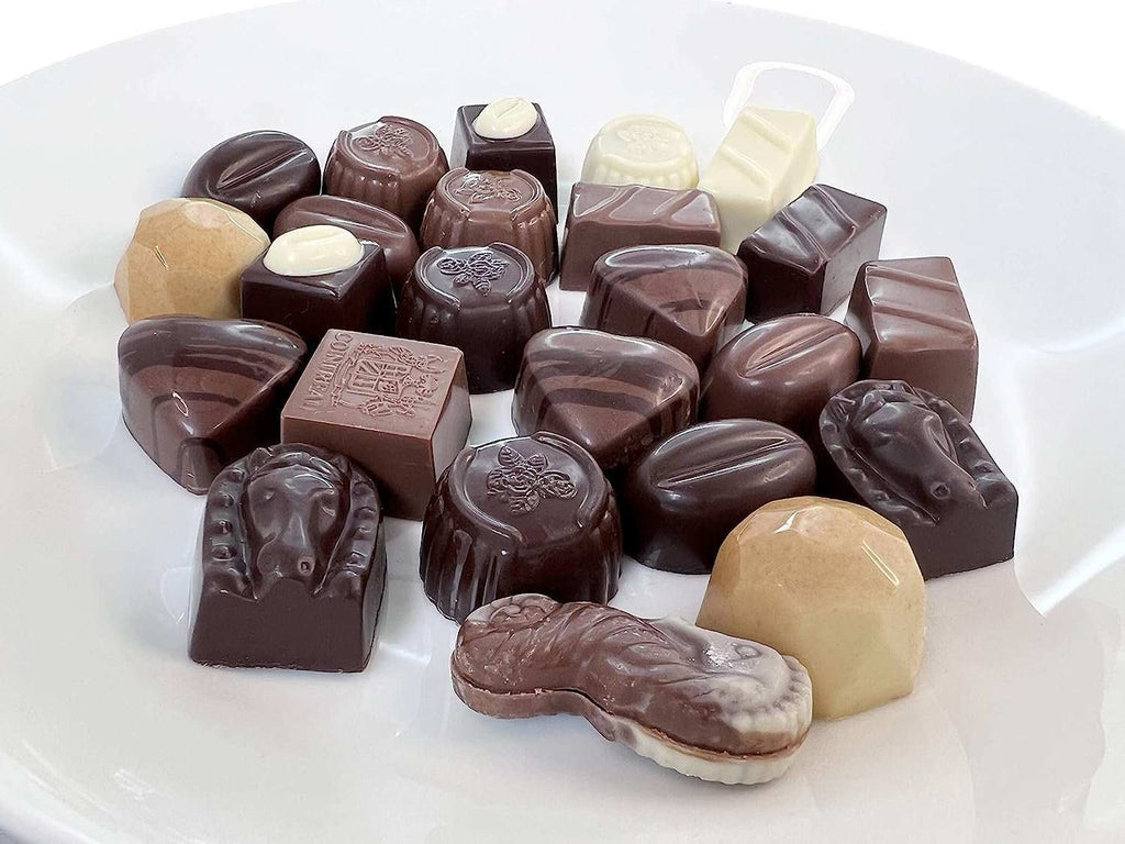 Andy Anand Sugar Free Belgian Chocolate Truffles – 15 Pc Luxury Assorted Flavors Gluten Free, 60% Cocoa Butter