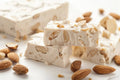 Andy Anand 18 Bite-Size Sugar Free Almond Nougat with roasted Almond Soft Nougat Candy Brittle, Traditional European Turron - A Delicious and Authentic Treat, Amazing Taste, 7 Oz