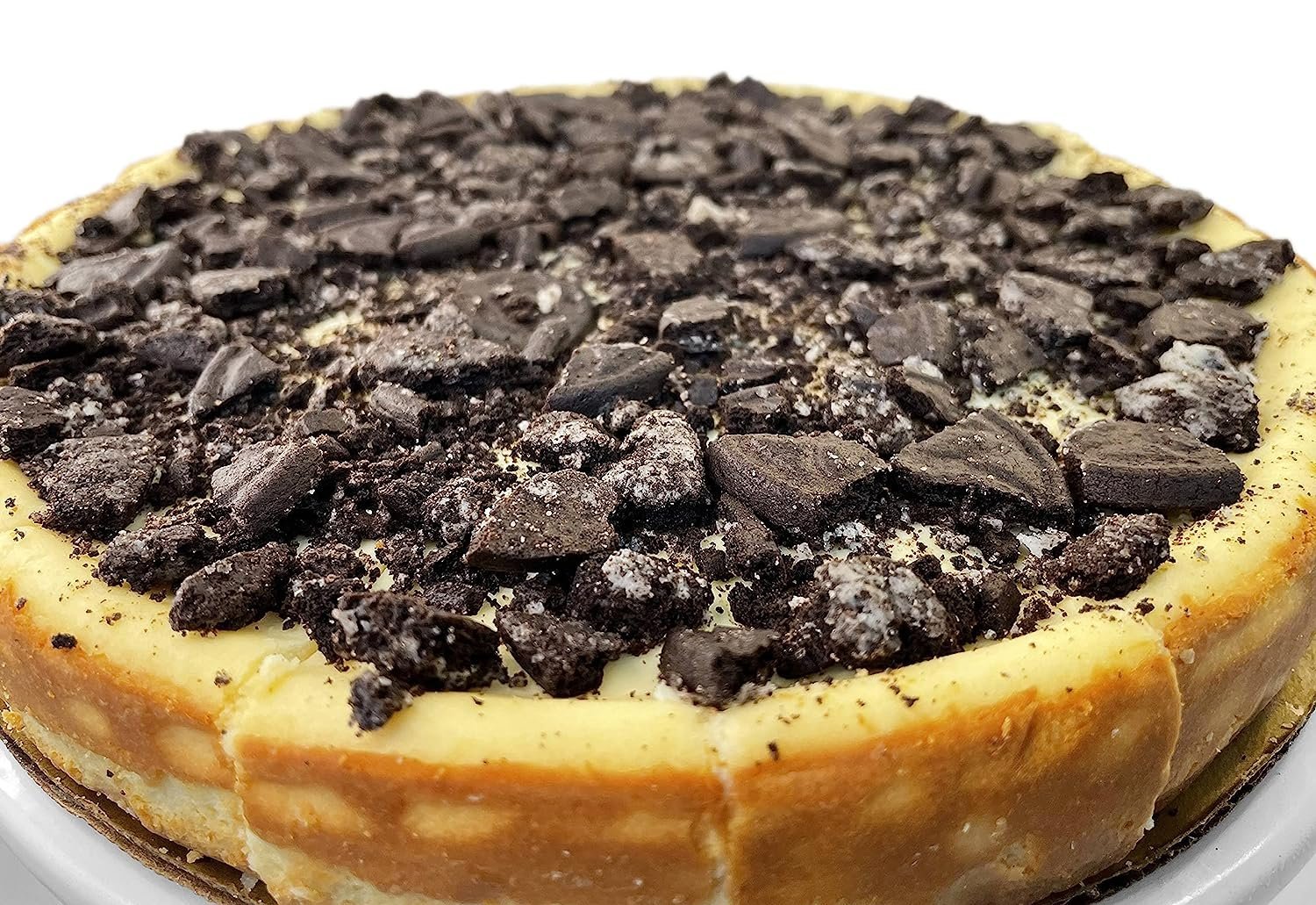 Andy Anand Sugar Free Cookies & Cream Cheesecake - Deliciously Fresh Cream, Best Cheese Cake Near Me For Anniversaries Celebrations & Dessert Lovers (2 lbs)