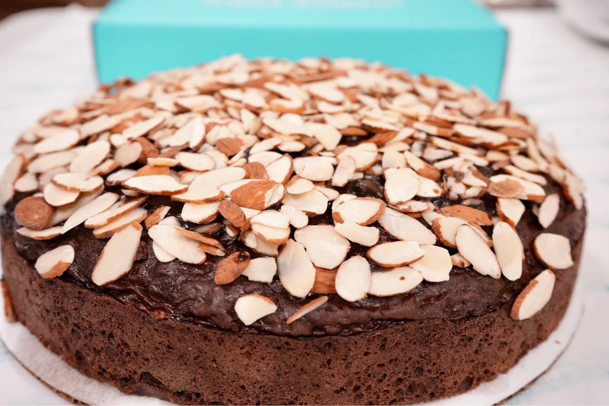 Andy Anand Exquisite 9" Gluten Free Chocolate Almond Cake: Delight in Its Luxuriously Creamy Texture, Iconic and Delicious (2.5 lbs)