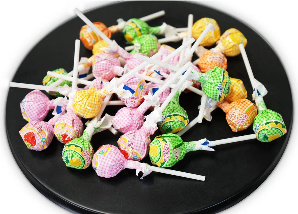 Andy Anand Low Calorie Lollipops with Multi Vitamins fruit flavored, Kids Love Them! 8.8 oz, Kids Multivitamin Pops, Sweetened with real fruit Juice