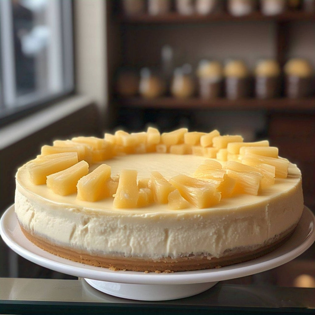 Andy Anand Sugar Free Tres Leches Cake Coconut Pineapple, 2.5 lbs Keto & Diabetic Friendly Dessert, No Sugar Added Gourmet Tropical Cake, Moist Three Milk Celebration Cake Gift