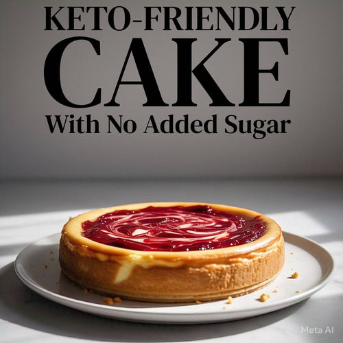 Andy Anand Sugar Free Raspberry Cake , Baked Fresh, Indulge Guilt-Free, Fresh Bakeries That Deliver Sugar Free Cakes (2 lb)