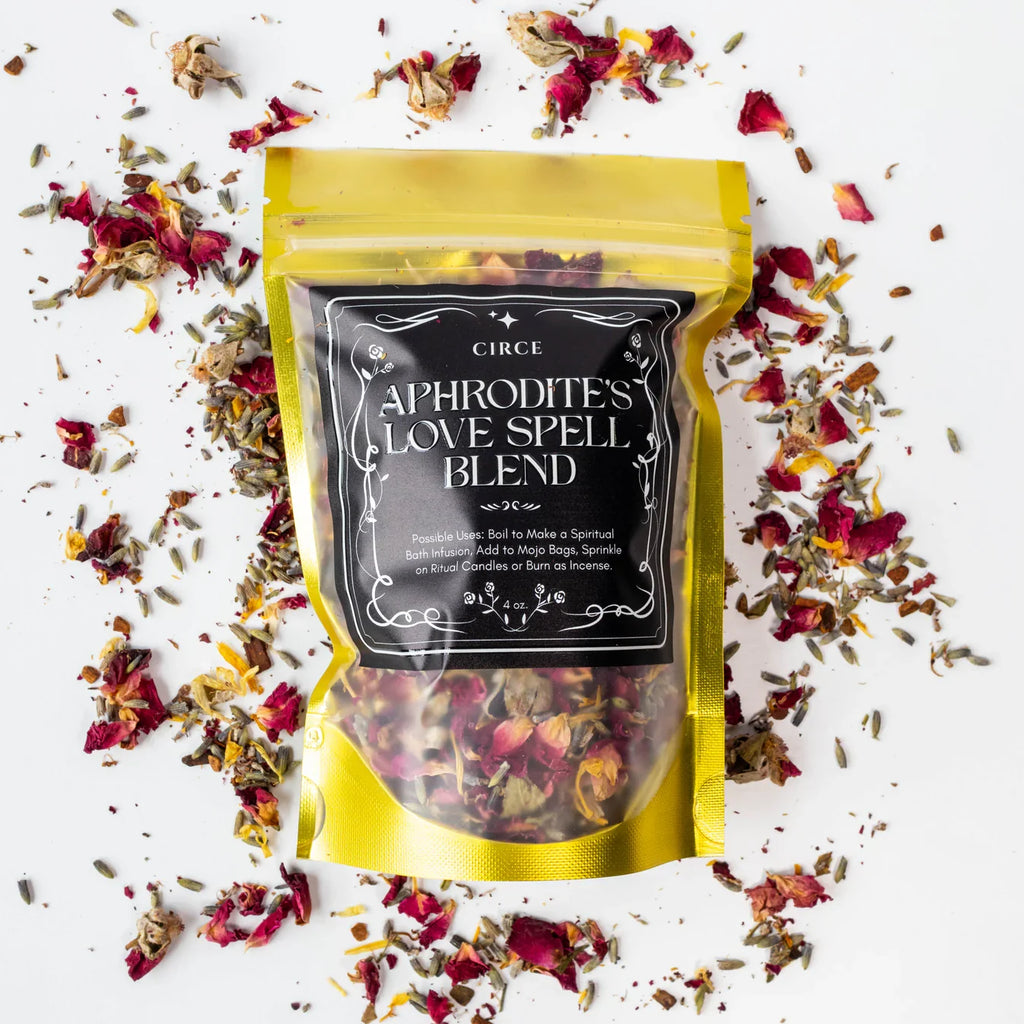 Aphrodite’s Love Spell Blend + Attraction Oil – Love & Attraction Ritual Set