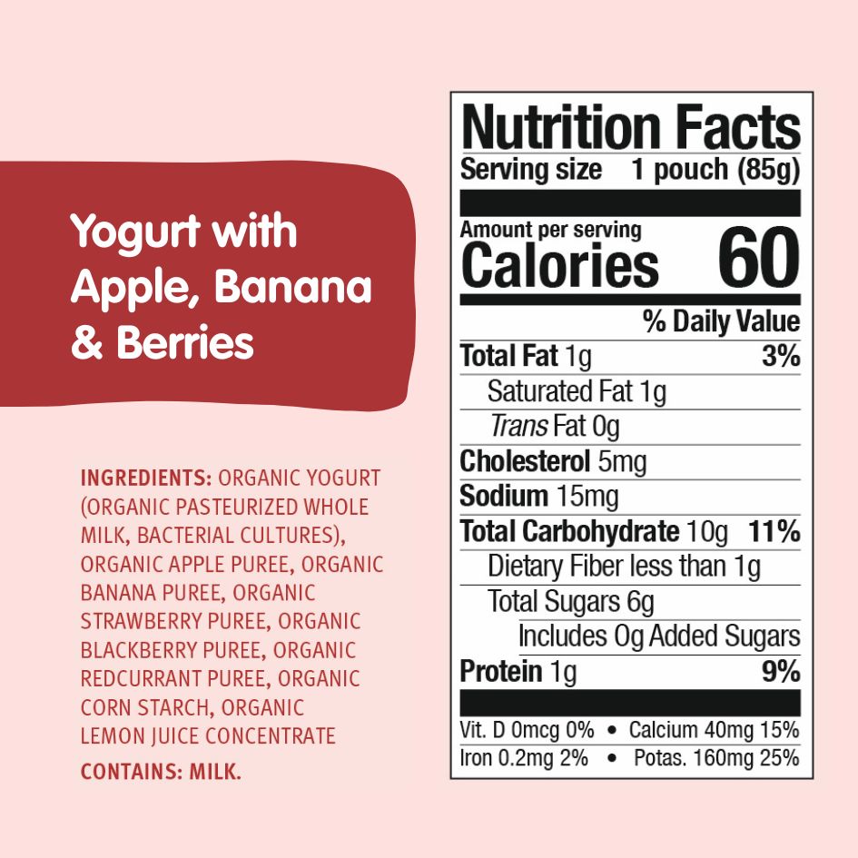 Holle Berry Yogurt Pouches Bundle