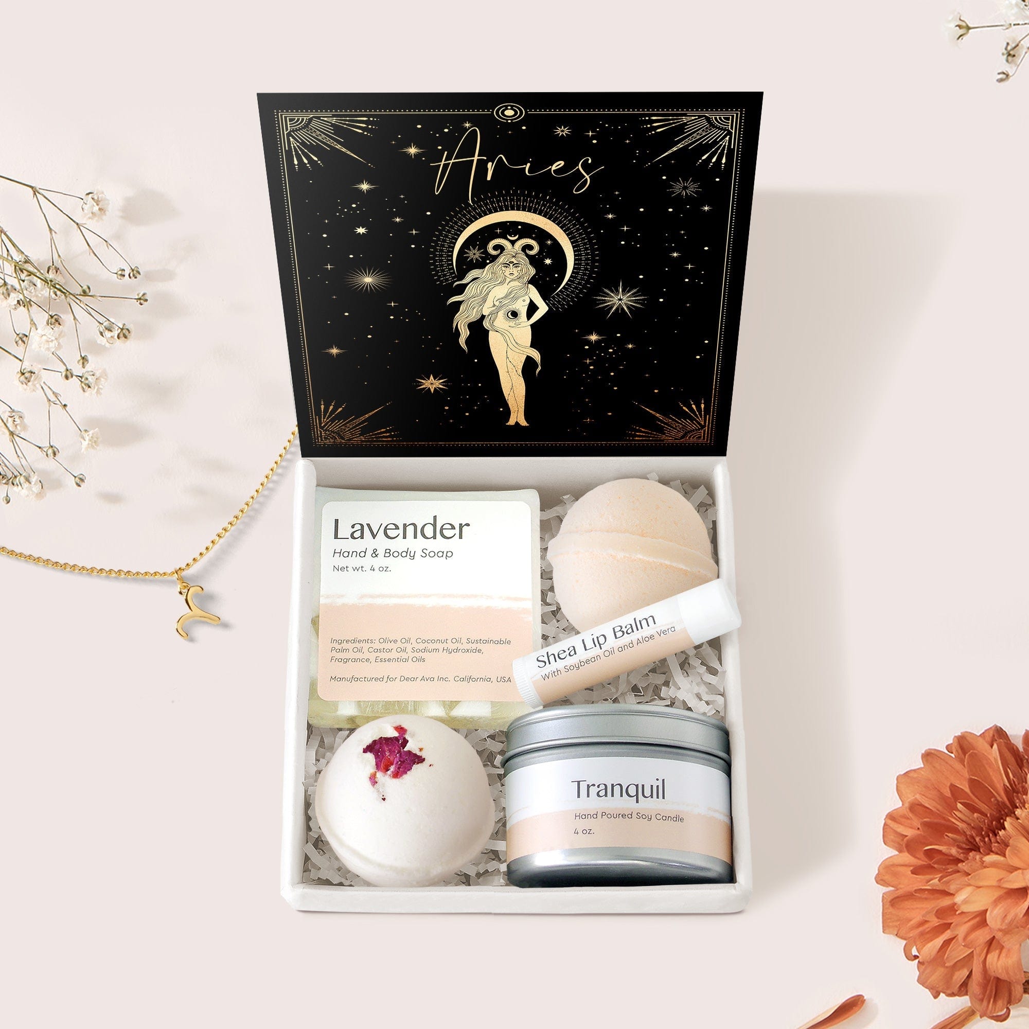 Aries Deity Zodiac Gift Box Set