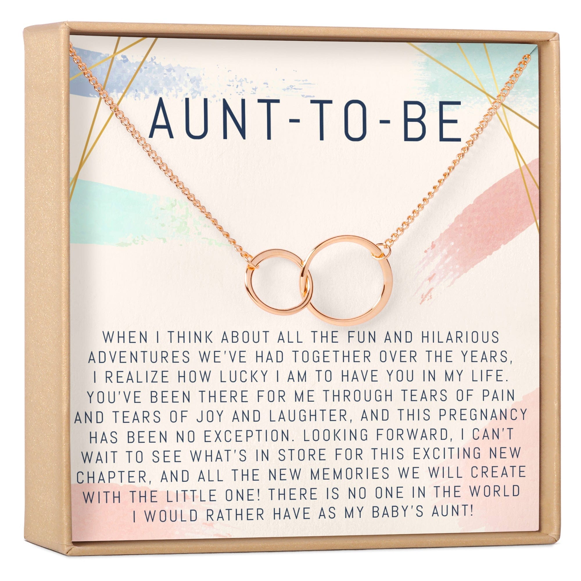 Aunt to Be Necklace, Multiple Styles Necklace